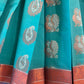 Blue Semi Silk Cotton Saree