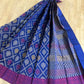 Navy Blue Semi Silk Cotton Saree