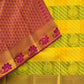 Yellow Semi Silk Saree