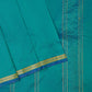 Peacock Blue 9 Yards Kanchivaram Silk Saree