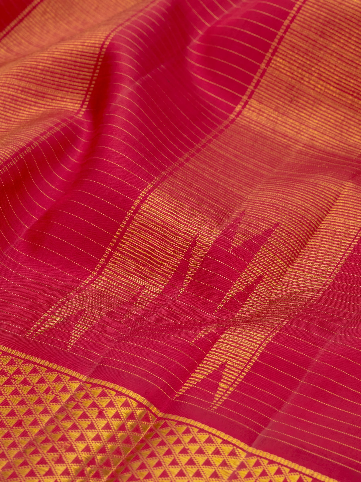 Maroon 9 Yards Kanchivaram Silk Saree